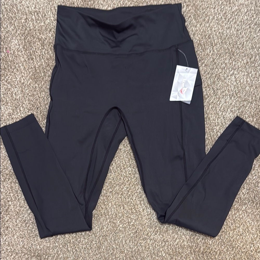 Black High-Waisted Leggings